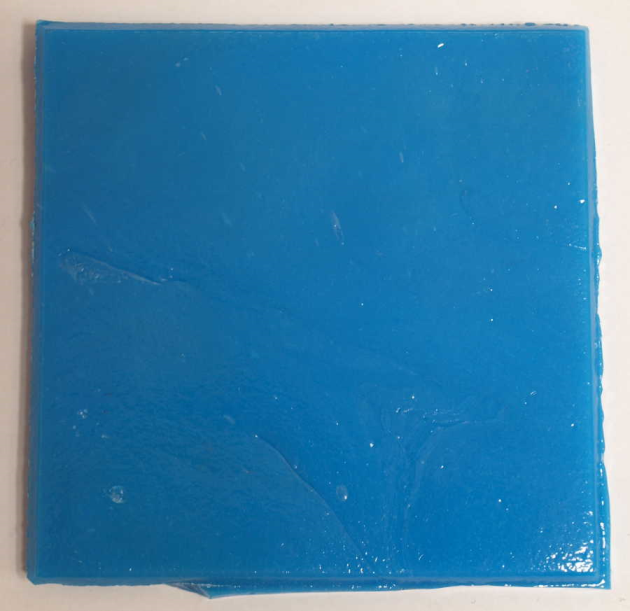 Pdv Albertini Bleu Cyan 8 x 8 cm, vendu à la pièce