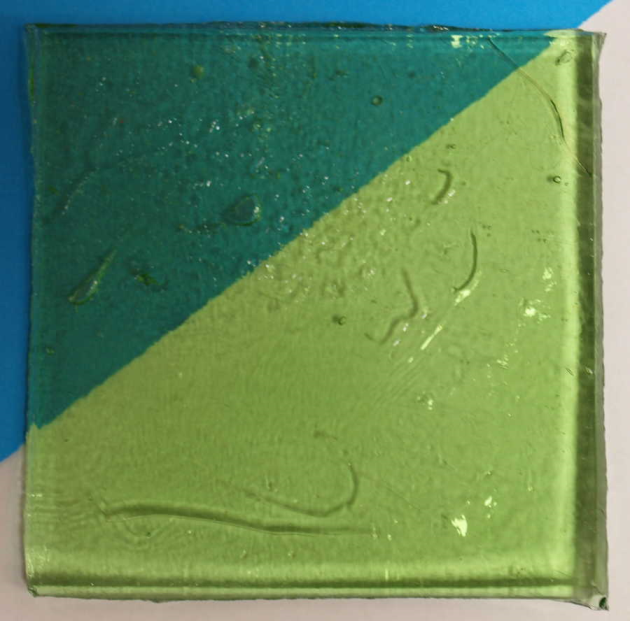 Pdv Albertini Vert d'eau TR 8 x 8 cm, vendu à la pièce