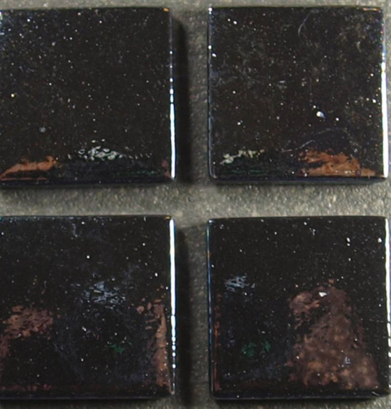Opaline Nero 2,3 x 2,3 cm, par 100g