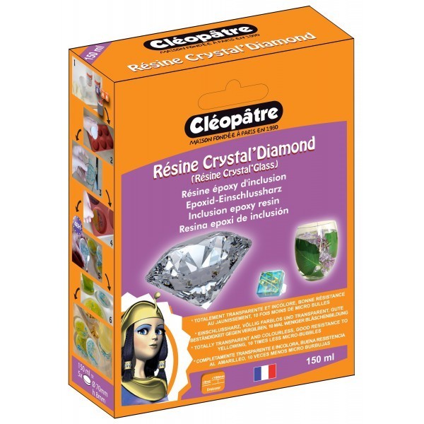 Kit Resine Crystal Diamond 150 ml