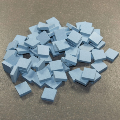 Grès Cérame Bleu, 1.2 x 1.2 cm