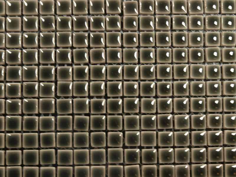 Micro Emaillée 9 x 9 mm n°36 Gris Foncé, par 100g