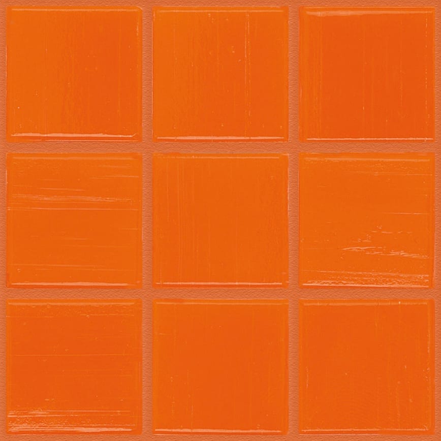 Pate de Verre Unilis Orange 204 2 x 2 cm par 100g