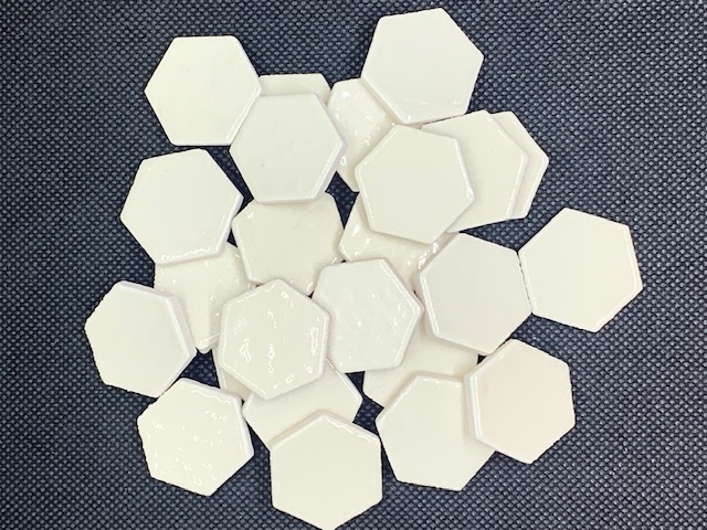 Hexagone 2,5 x 2,5 cm Pierre Par 100g